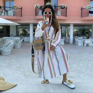 Lemlem X H&M Midi length Kaftan Dress Size S & M